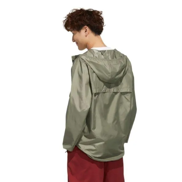 Adidas Brilliant Basics Windbreaker Men Training Jacket Legacy Green / Black Fl0174