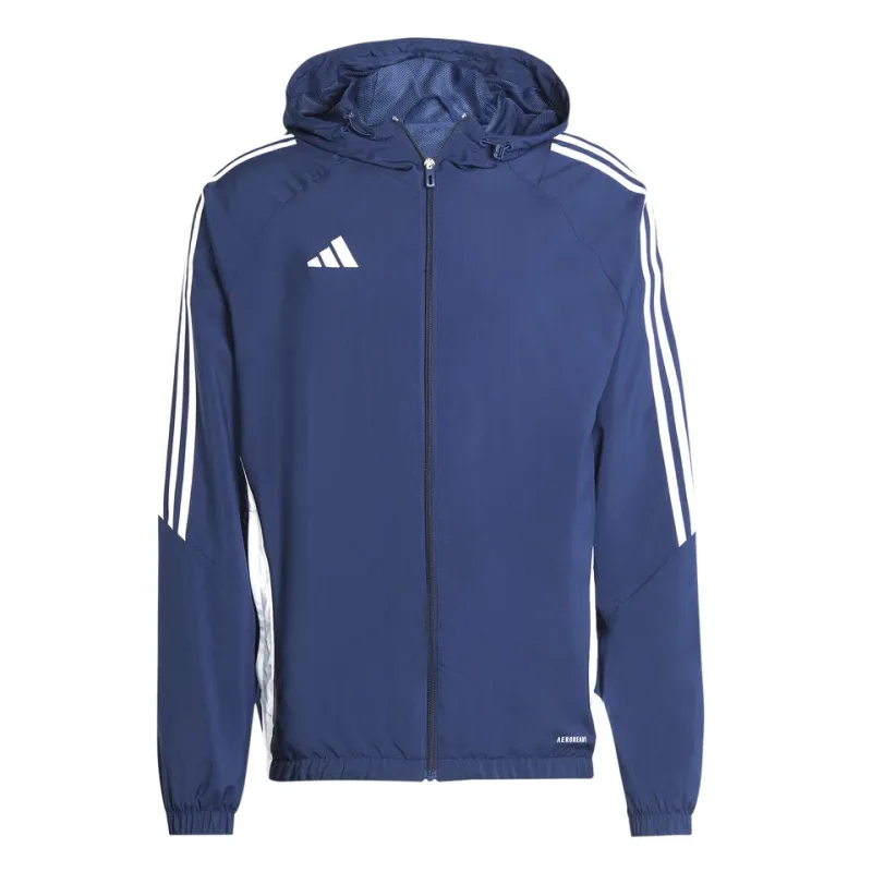 ADIDAS TIRO 24 WINDBREAKER TEAM NAVY BLUE 2 WHITE 2 WHITE