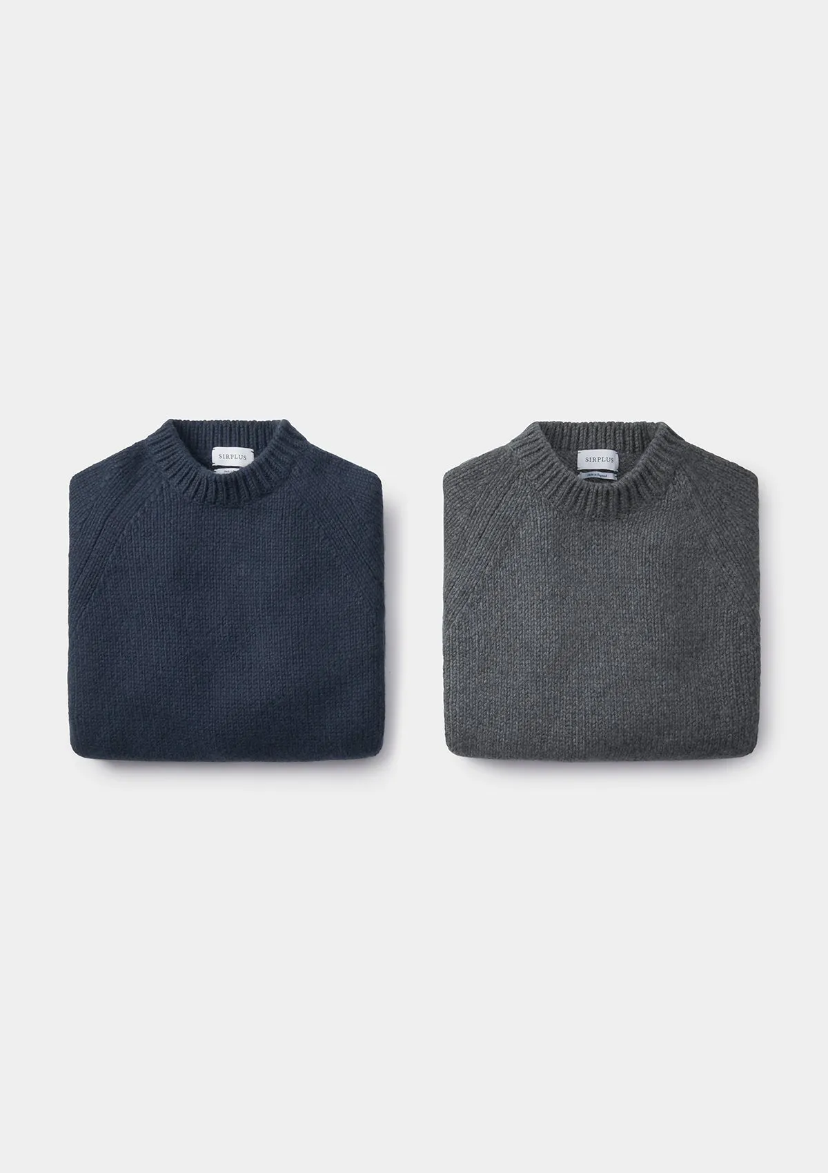 Ash Grey Chunky Cashmere Jumper