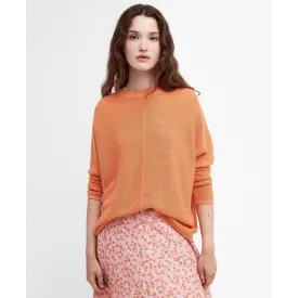 Barbour Bickland Knit Jumper Apricot Crush LKN1506YE72