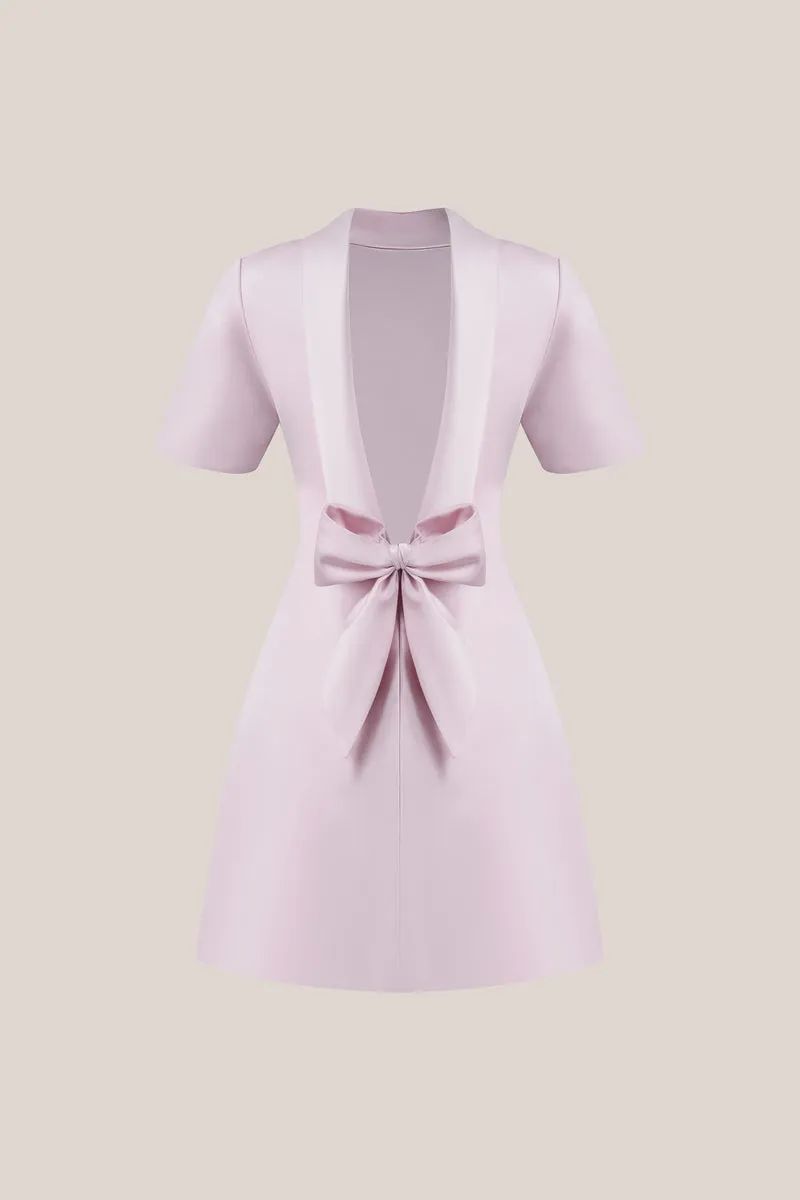 BASIC SILK MINI DRESS