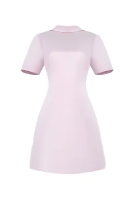 BASIC SILK MINI DRESS