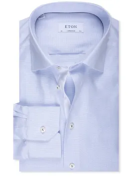 Blue Oxford Formal Contemporary Shirt