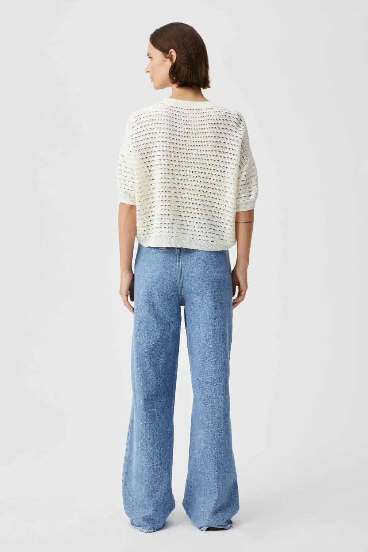 BRYON KNIT PULLOVER MILK