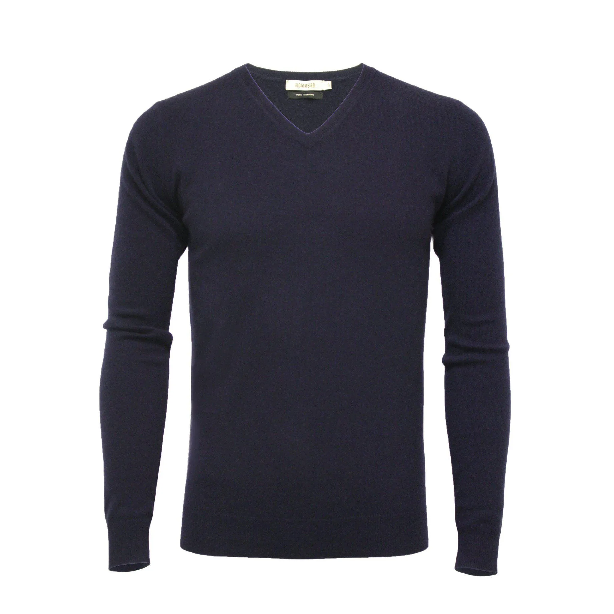 Cashmere V Neck Sweater Mid Grey