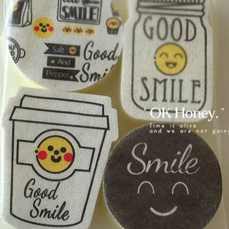 Cat-Themed Thickened Sponge Wipe