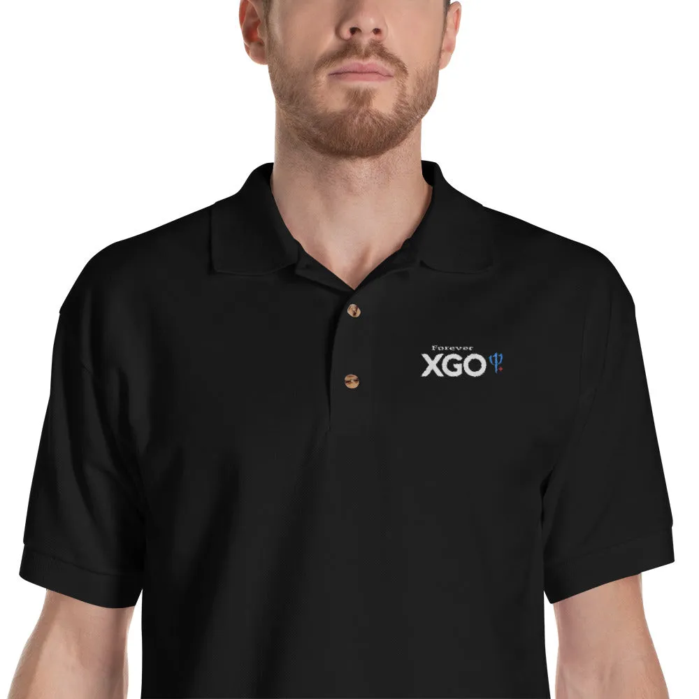 Club Med Forever XGO Trident Embroidered Polo Shirt