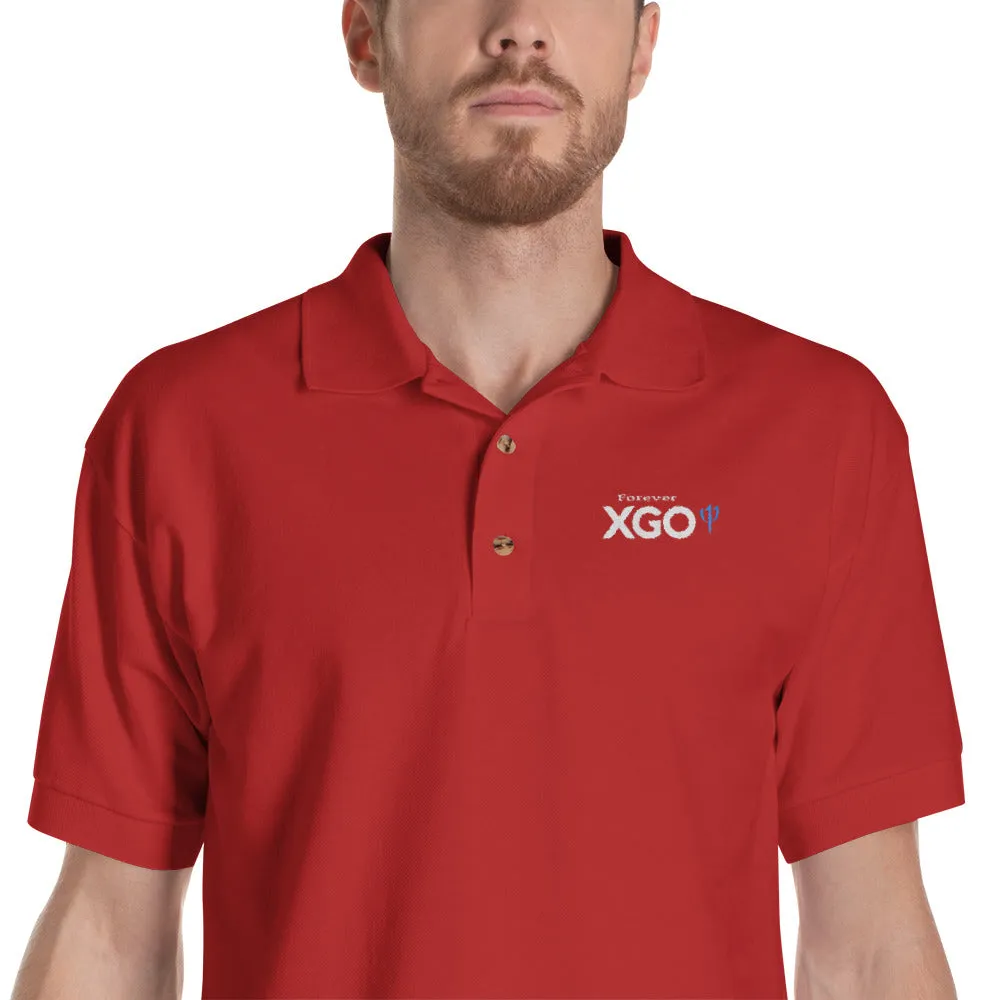 Club Med Forever XGO Trident Embroidered Polo Shirt