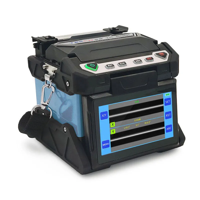 Core Alignment Fusion Splicer TEKCN TC-400 splicing machine with cleaver kit