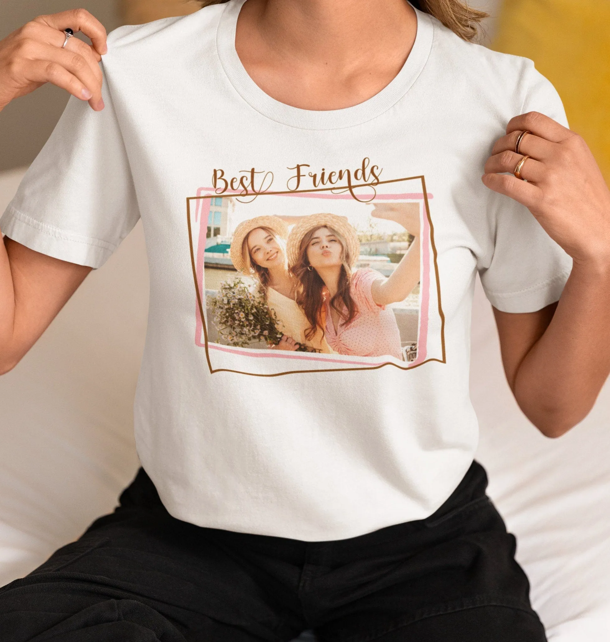 Custom Photo shirt, Custom Shirt, Custom Picture Tshirt, Birthday Photo Shirt, Holiday Gift, Family Picture Tee, Custom Image Shirt