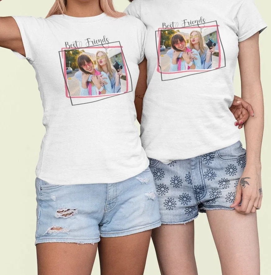 Custom Photo shirt, Custom Shirt, Custom Picture Tshirt, Birthday Photo Shirt, Holiday Gift, Family Picture Tee, Custom Image Shirt