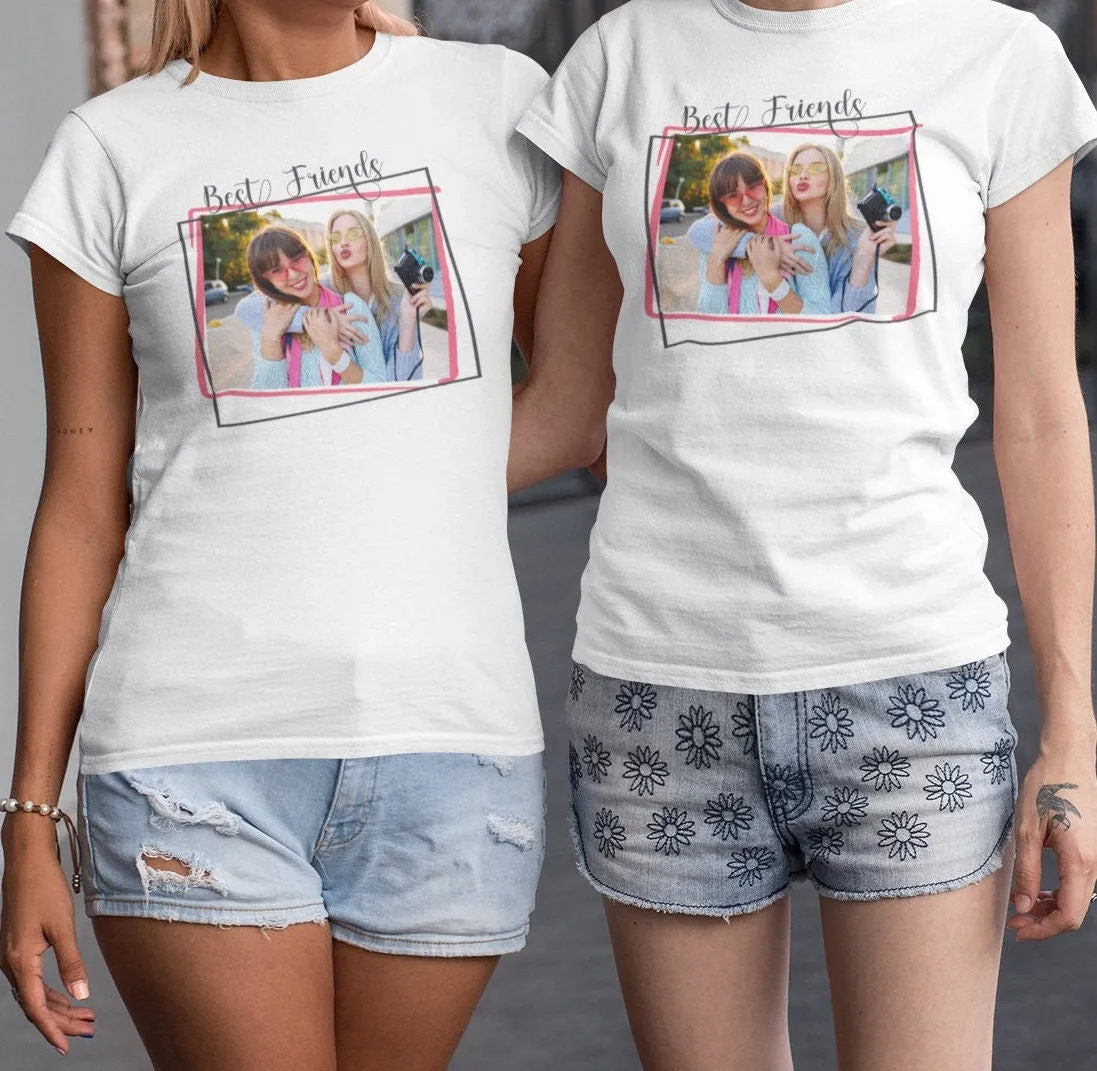 Custom Photo shirt, Custom Shirt, Custom Picture Tshirt, Birthday Photo Shirt, Holiday Gift, Family Picture Tee, Custom Image Shirt