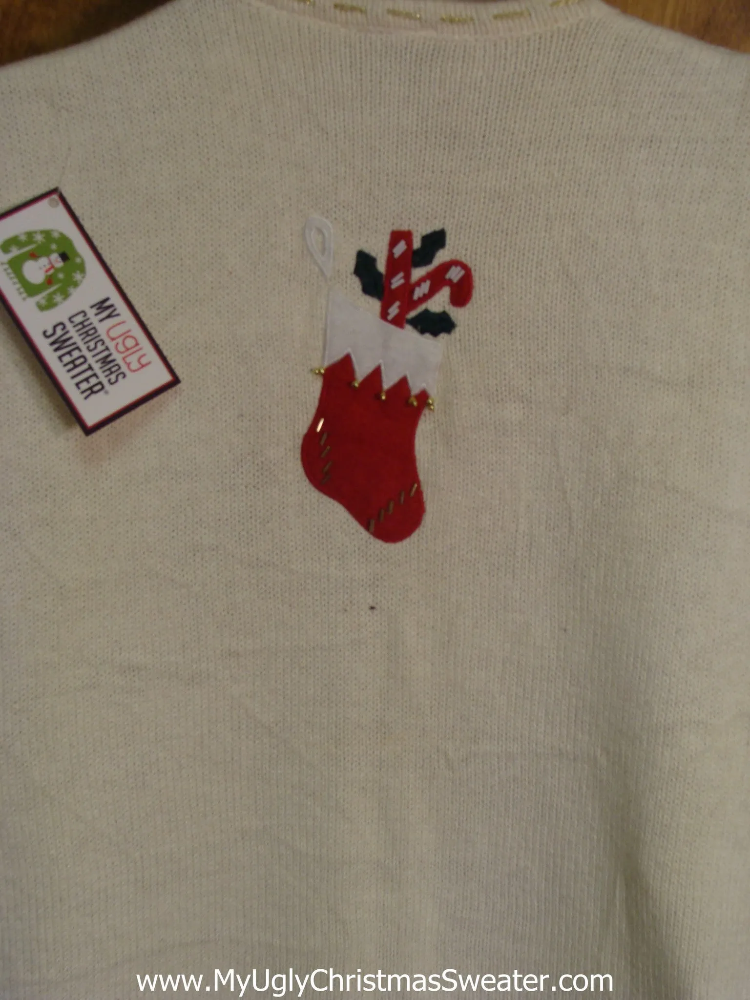Cute JOY Crafty Christmas Sweater Vest