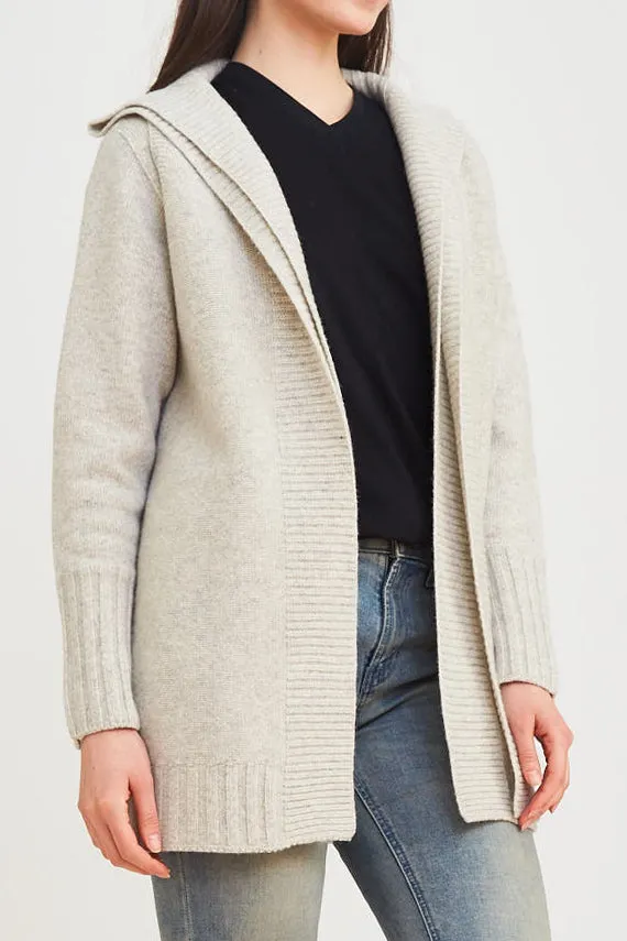 Double layered cardigan