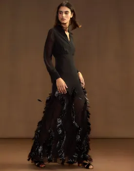 Dusk Silk Dress