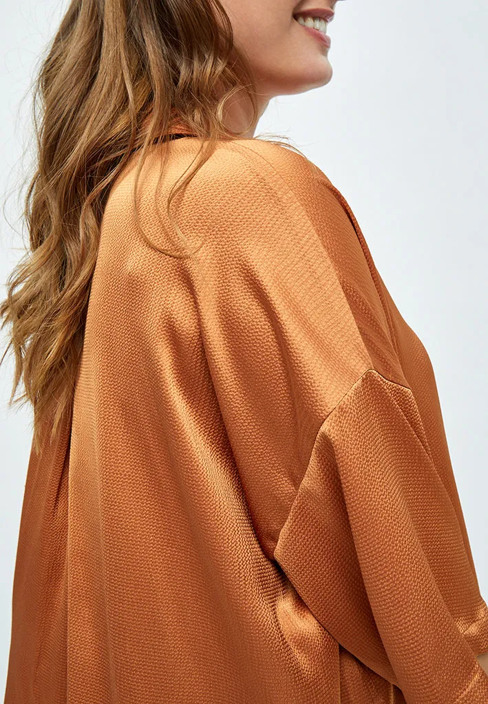 Elotta Shirt Curve - Ermine Brown