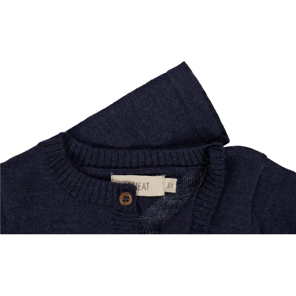 Knit Cardigan Sølve - navy
