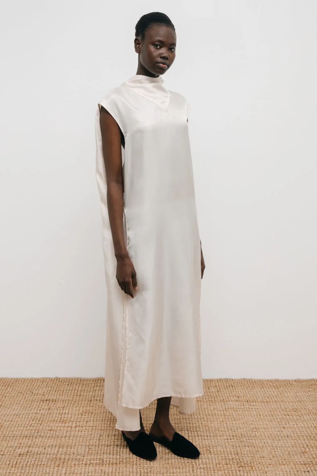 KOREA silk dress