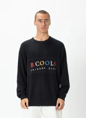 Leisure Club Knit Black