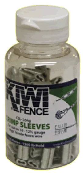 Long Crimp Sleeves 12.5 Gauge - (Packs of 100, 250, 2000)