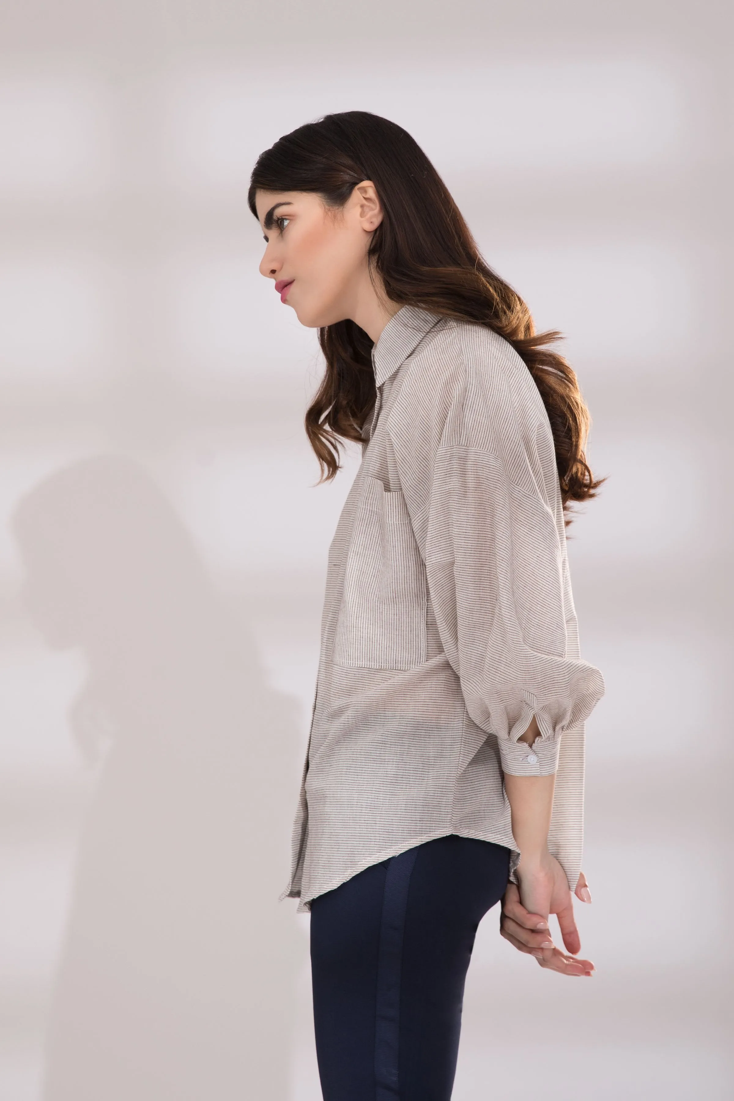 Loose Stripe Shirt