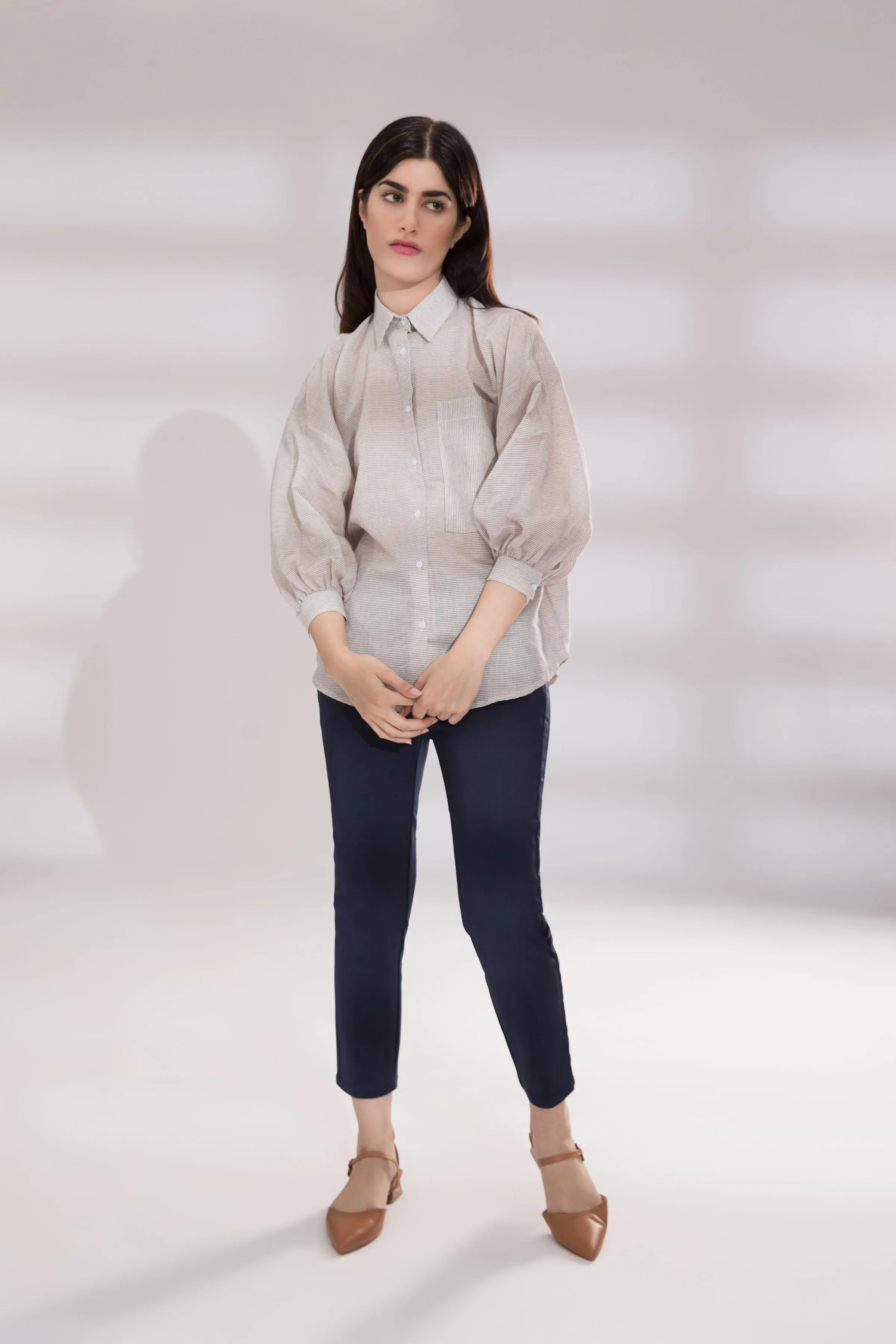 Loose Stripe Shirt