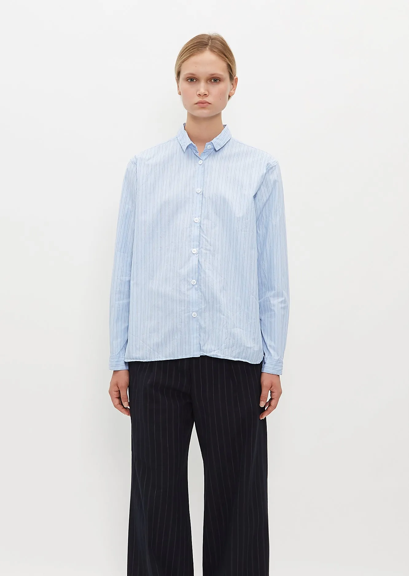 Loose Tyrol Shirt — Stripe