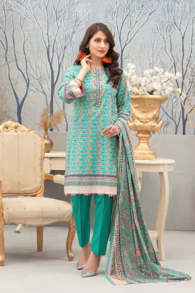 Mahjabeen by Tawakkal Stitched 3 Piece Digital Printed Lawn Collection'2022-D-6751