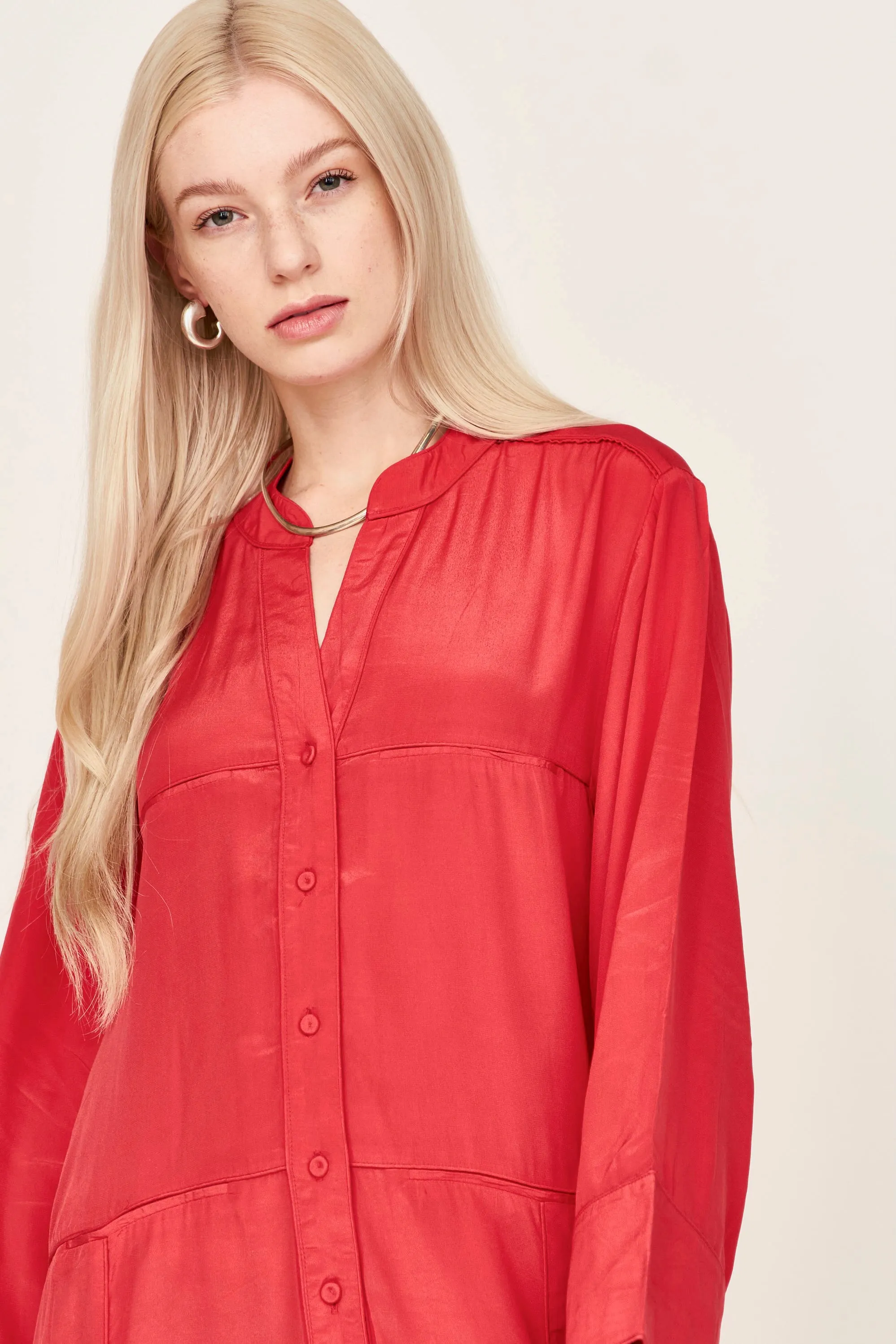 Malmo Dress in Red