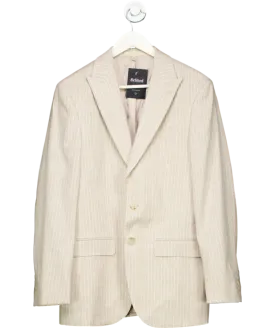 M&S Beige Tailored Fit Linen Rich Suit Jacket UK 36" CHEST