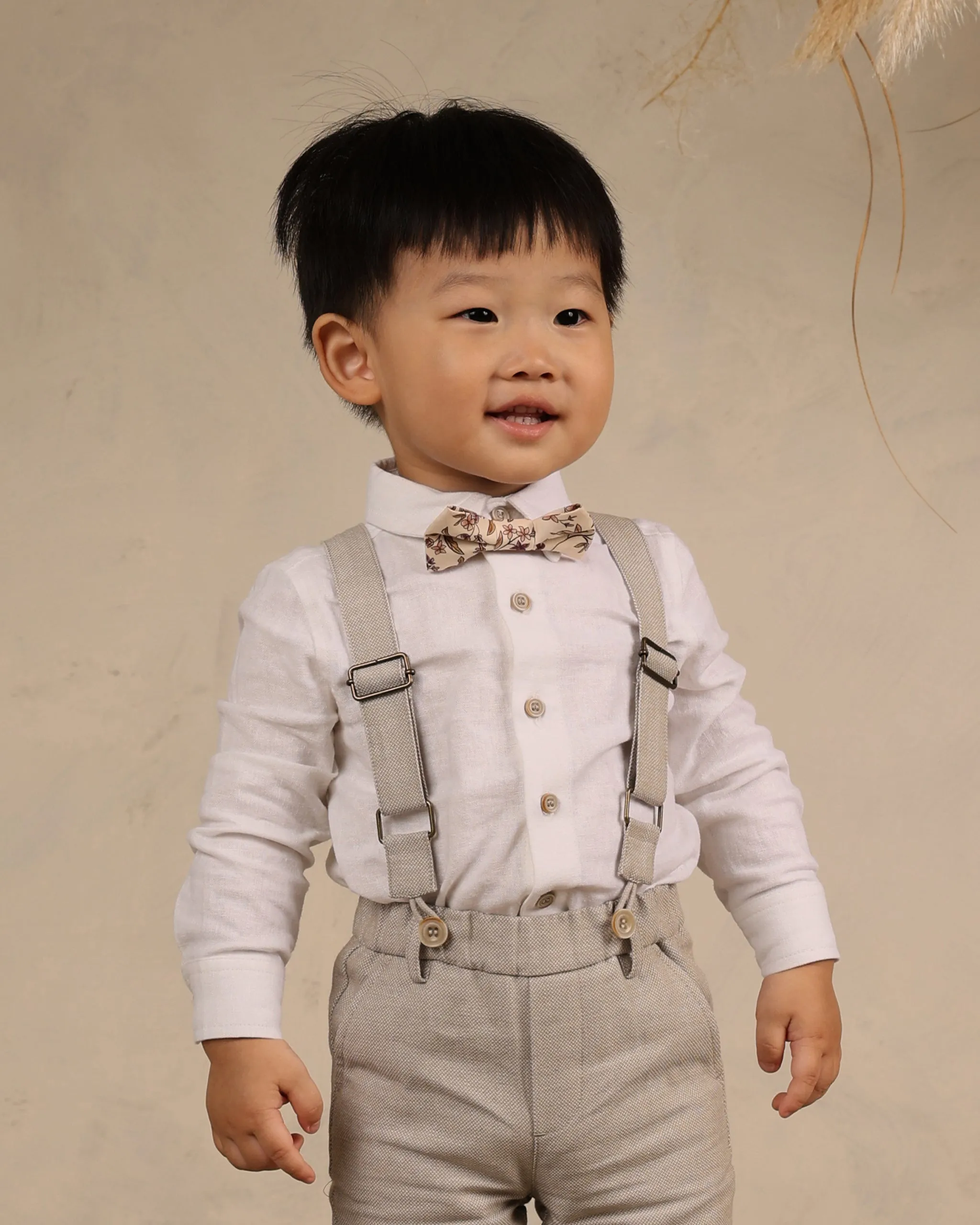 Noralee Suspender Pant - Fog