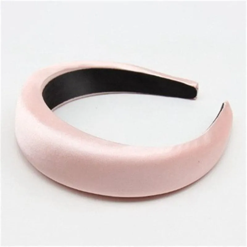 Peacock Velvet Bag Sponge Headband Thickened Flannel