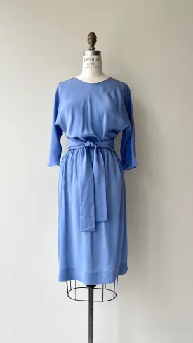 Periwinkle Silk Set | 1970s