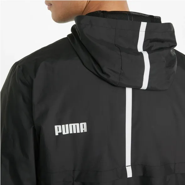 Puma giacca a vento da uomo ESS Solid Windbreaker 847484-01 nero