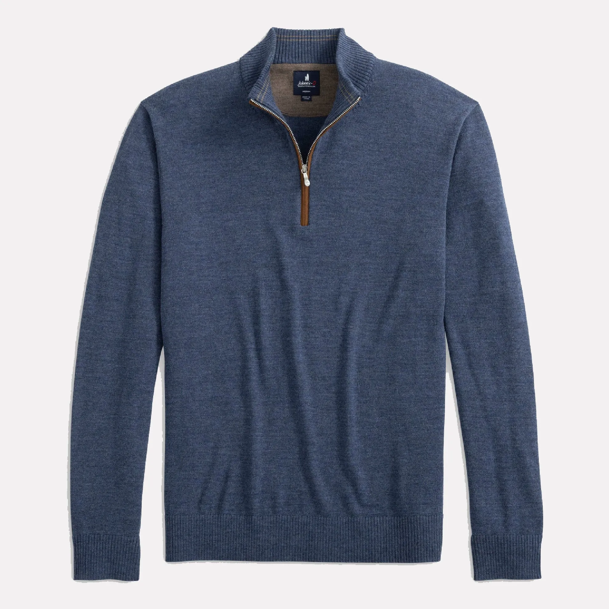 Raynor Quarter Zip Sweater / Laguna Blue