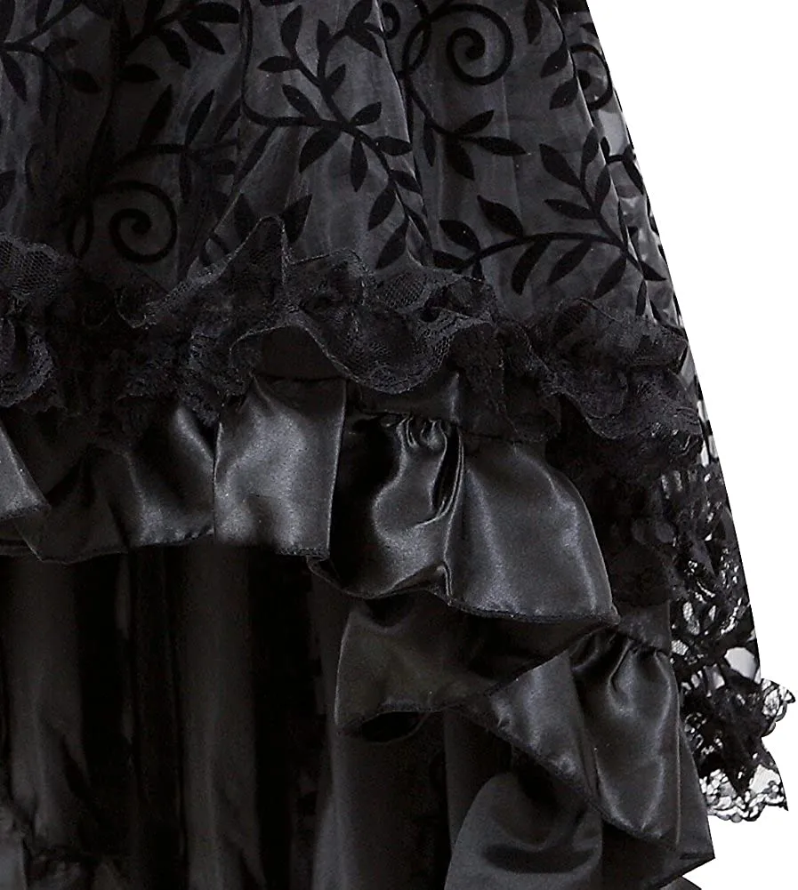 Renaissance Steampunk Corsets Halloween Victorian Vampire Costumes Set