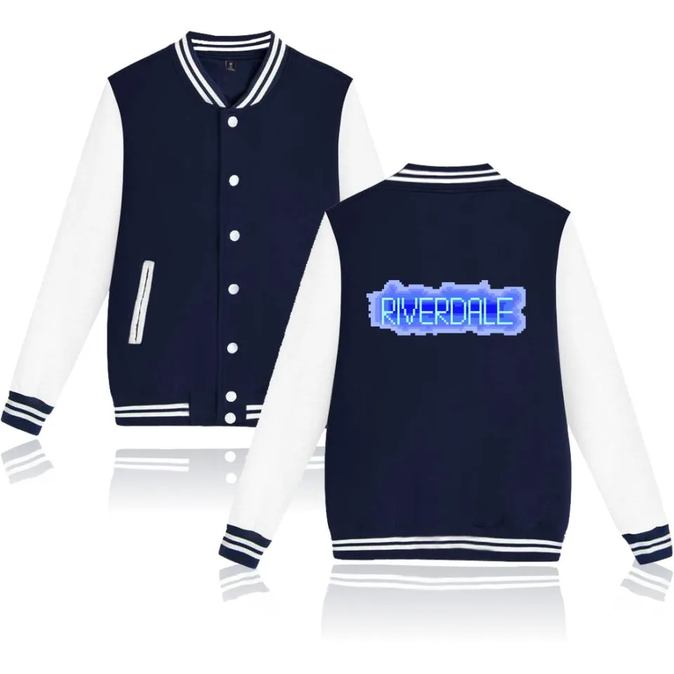 Riverdale Baseball Jackets - Riverdale Series Super Cool Logo Icon Baseball Jacket