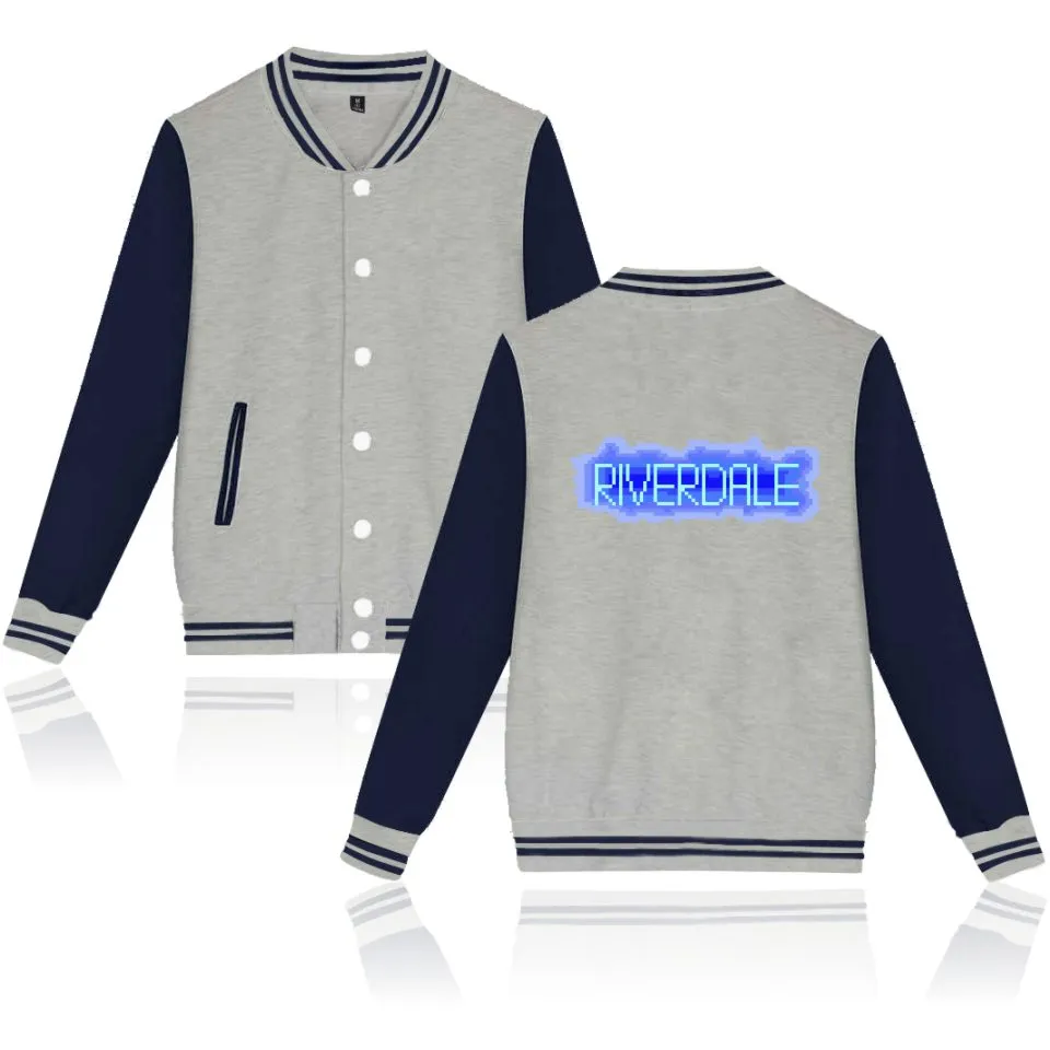 Riverdale Baseball Jackets - Riverdale Series Super Cool Logo Icon Baseball Jacket