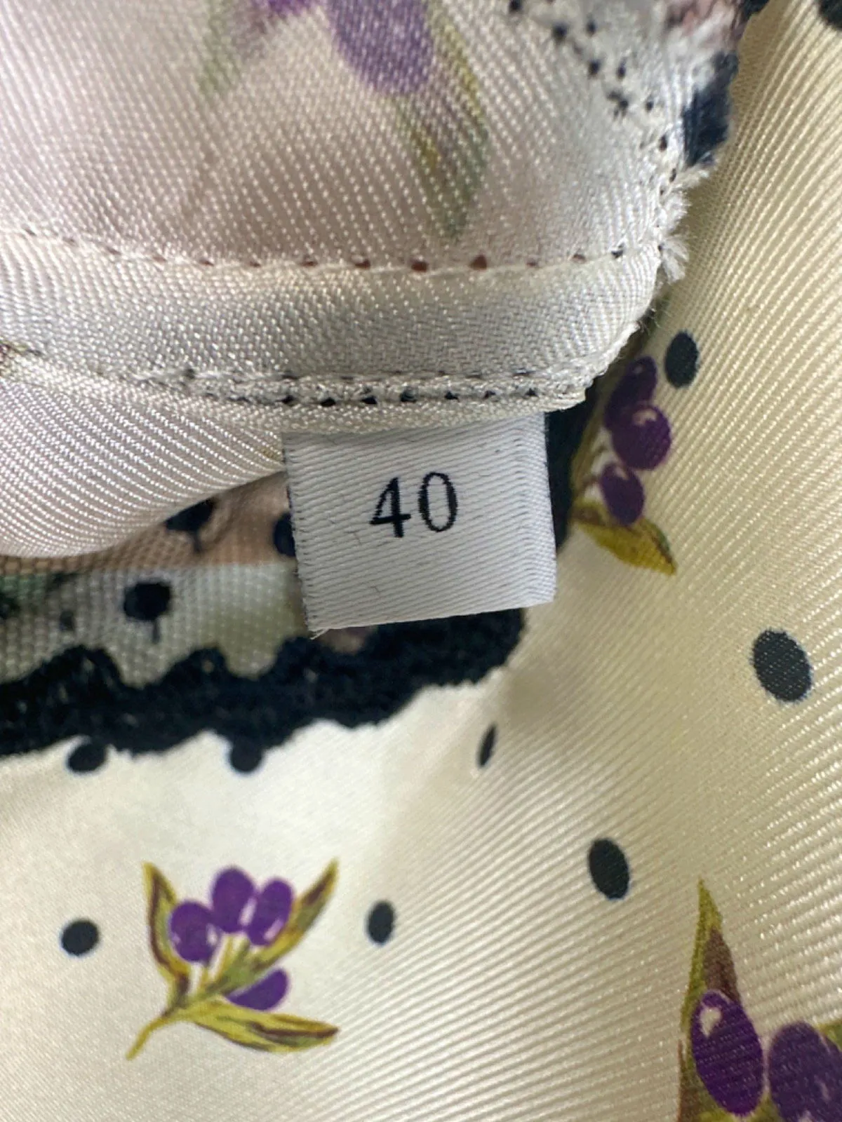 Sandro Paris Cream Floral Print Silk Maxi Dress FR40 UK 12
