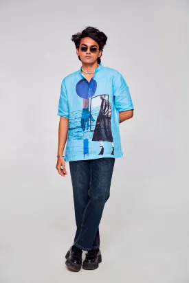 Seaside Serenity Pure Linen Short Sleeve kurta Unisex