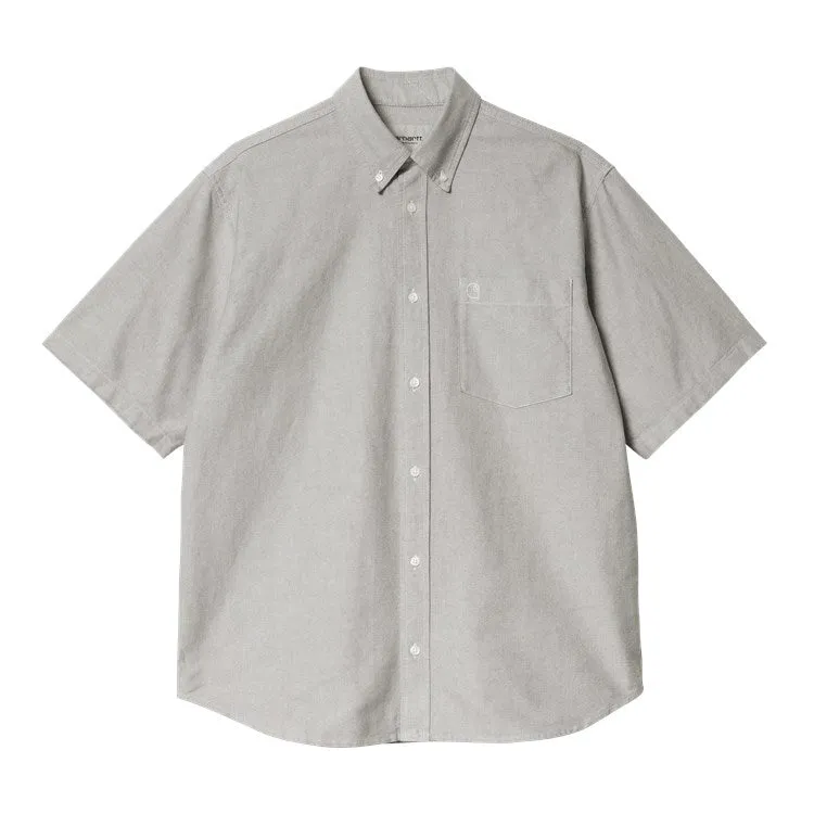 S/S BRAXTON SHIRT / CARHARTT WIP / CHARCOAL