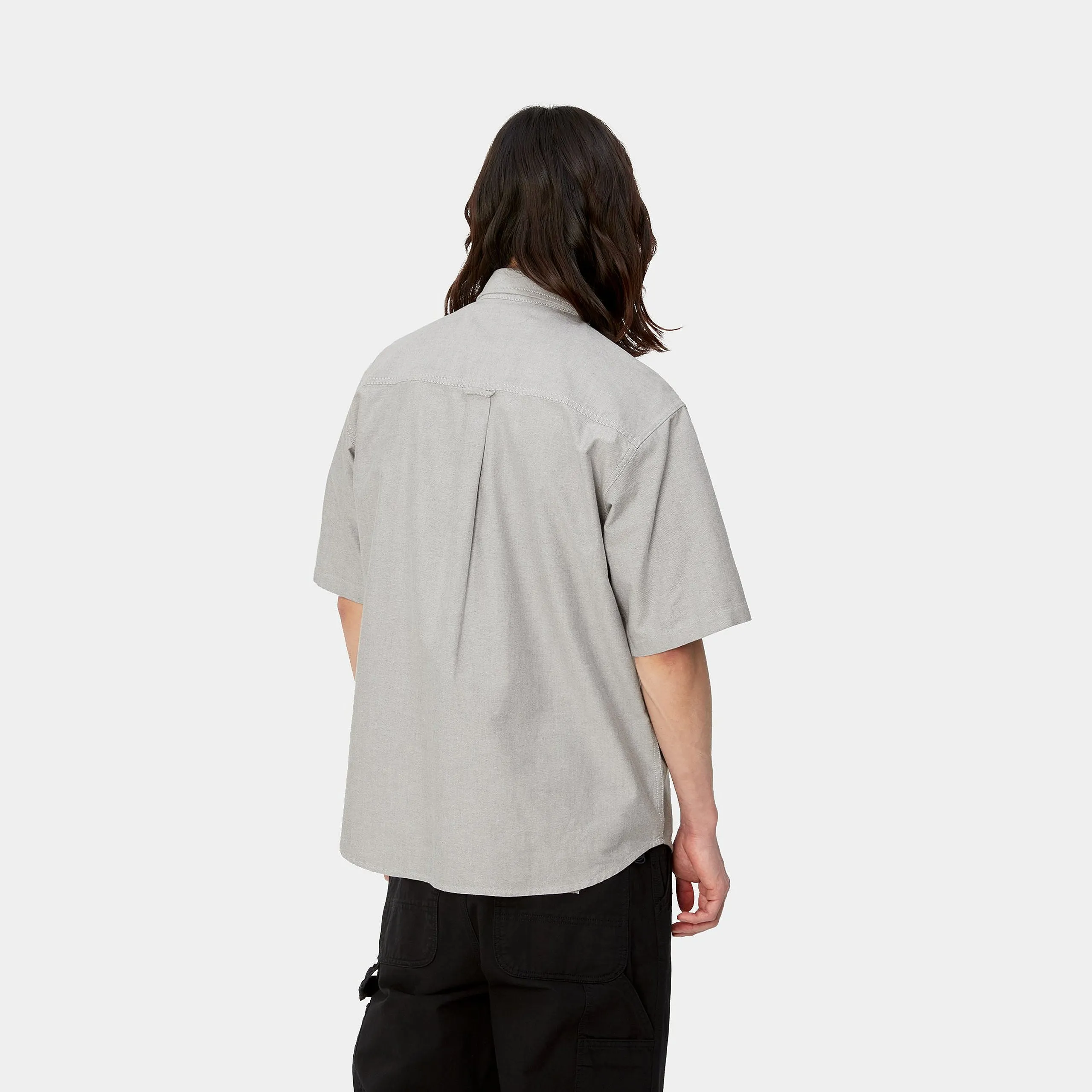 S/S BRAXTON SHIRT / CARHARTT WIP / CHARCOAL