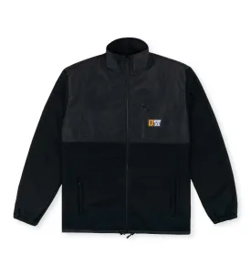 STOKED BLACK TURTLE NECK ZIPPER