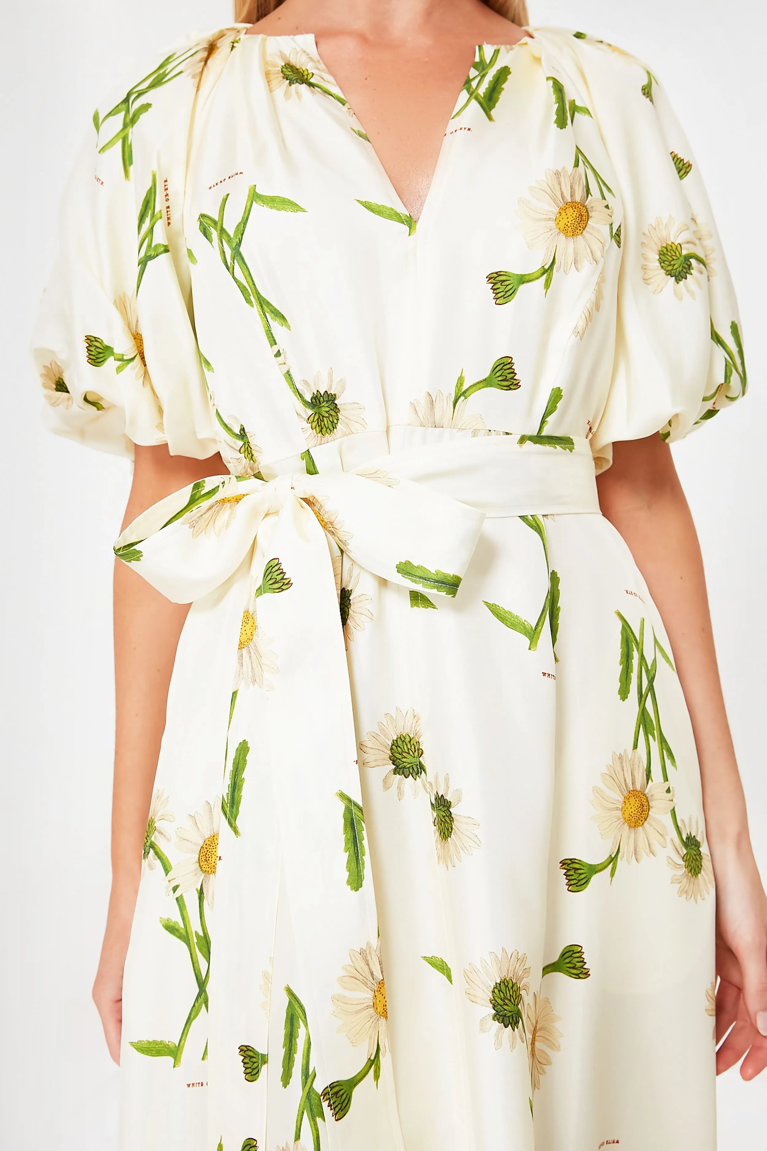 String Field Daisy Silk Dress