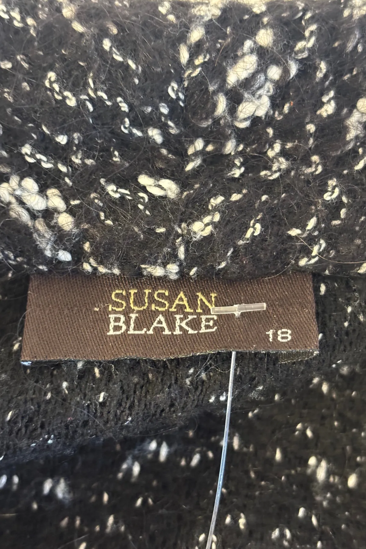 Susan Blake mohair blend jacket, 18