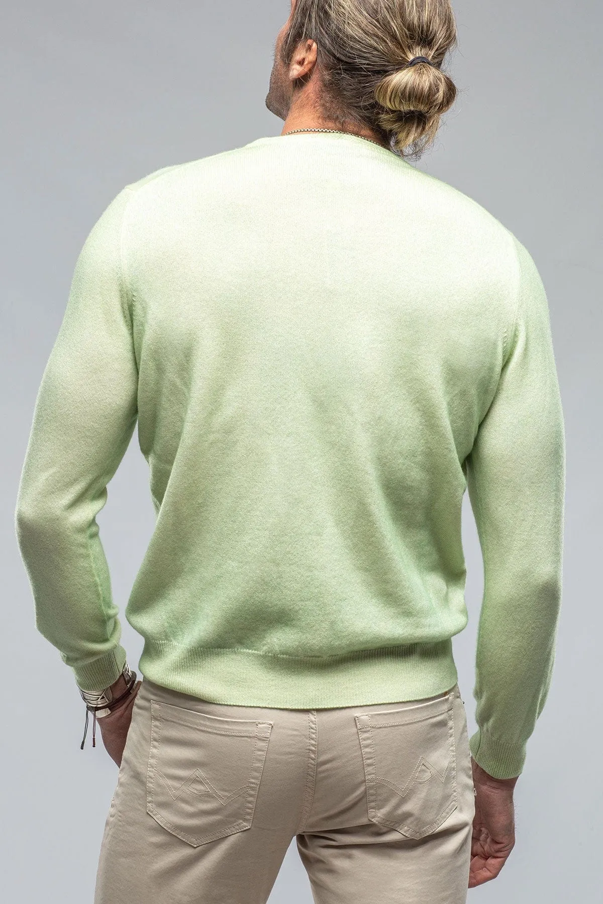 Tanzia Kid Cashmere In Lime Green
