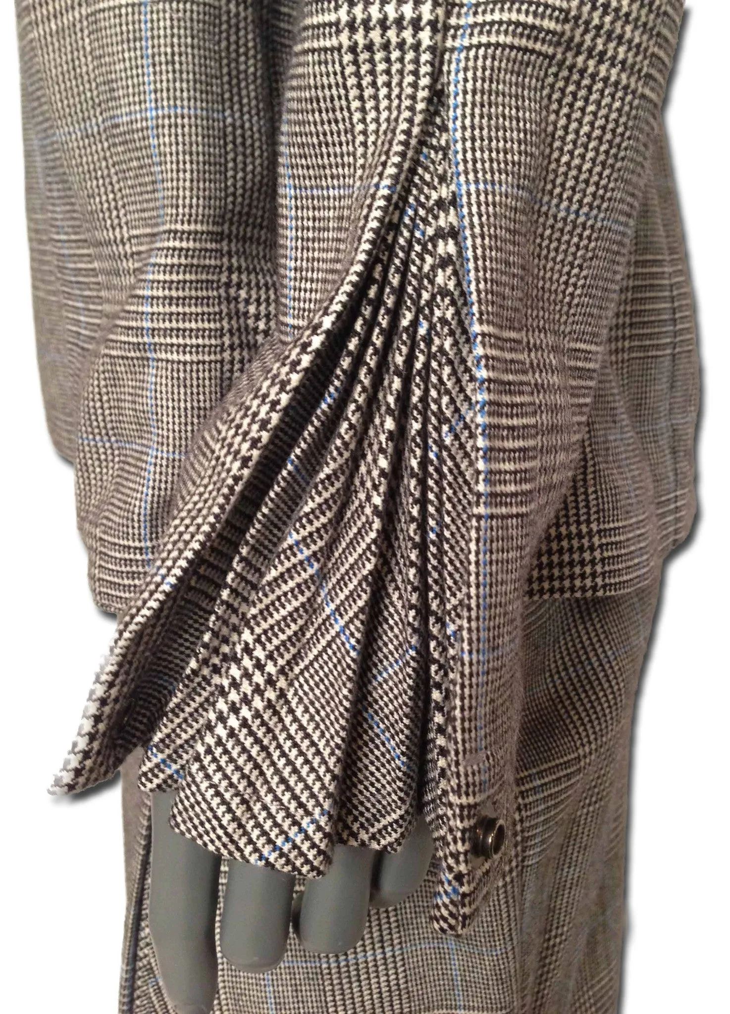 Thierry Mugler Glen Plaid Suit, 1980s