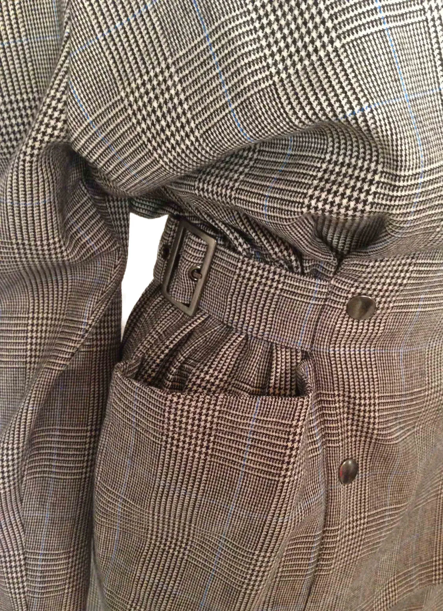 Thierry Mugler Glen Plaid Suit, 1980s