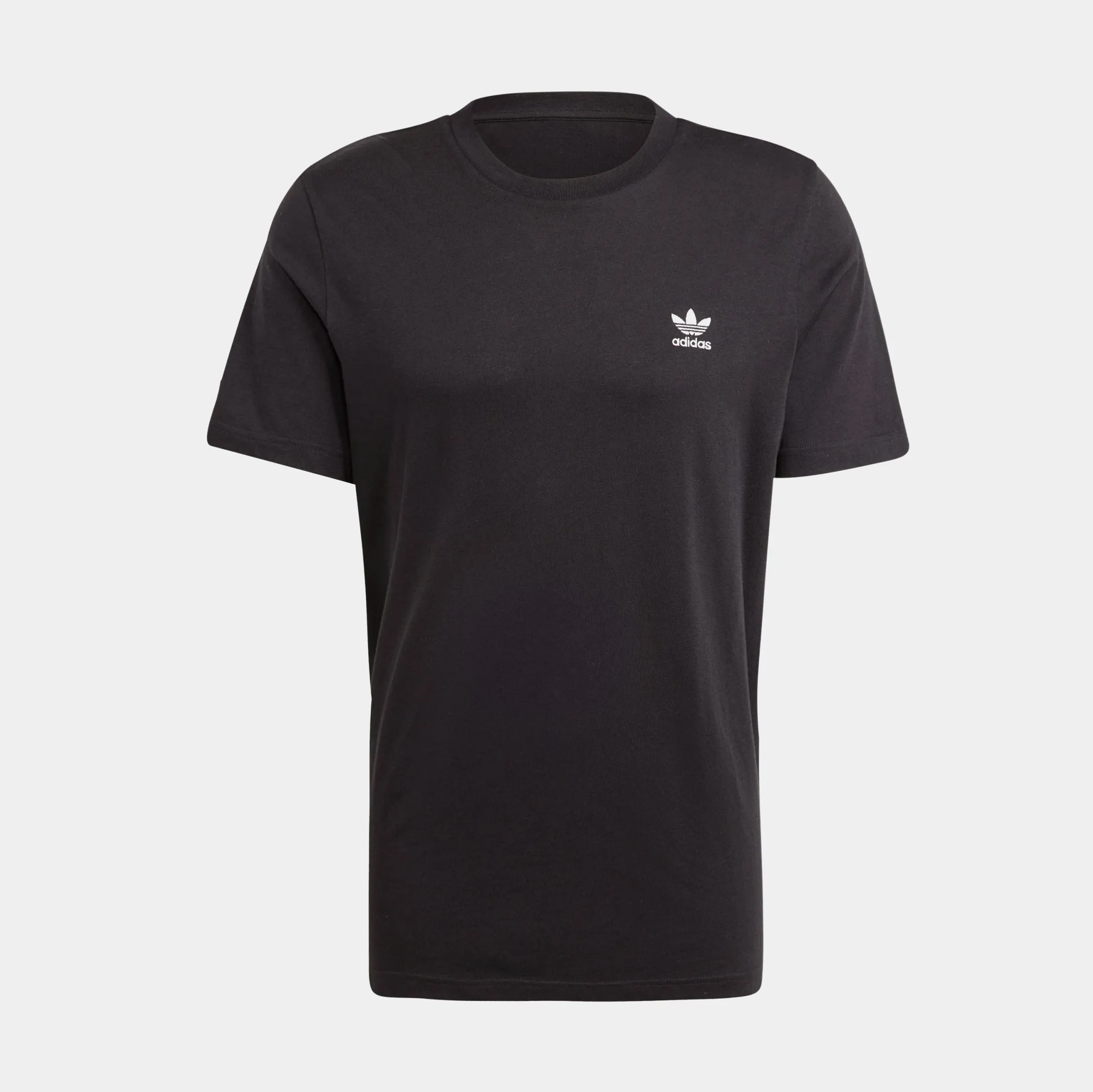 Trefoil Essentials Mens Short Sleeve Shirt (Black)