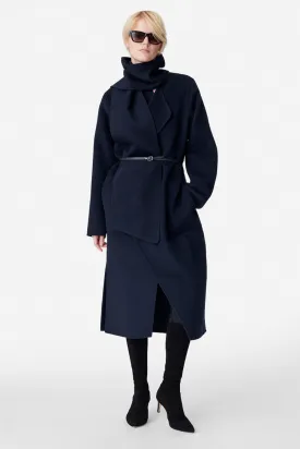 Valeran Coat Navy